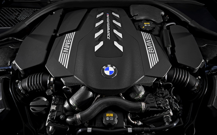 Download wallpapers powerful car engine, V8, 530 ...