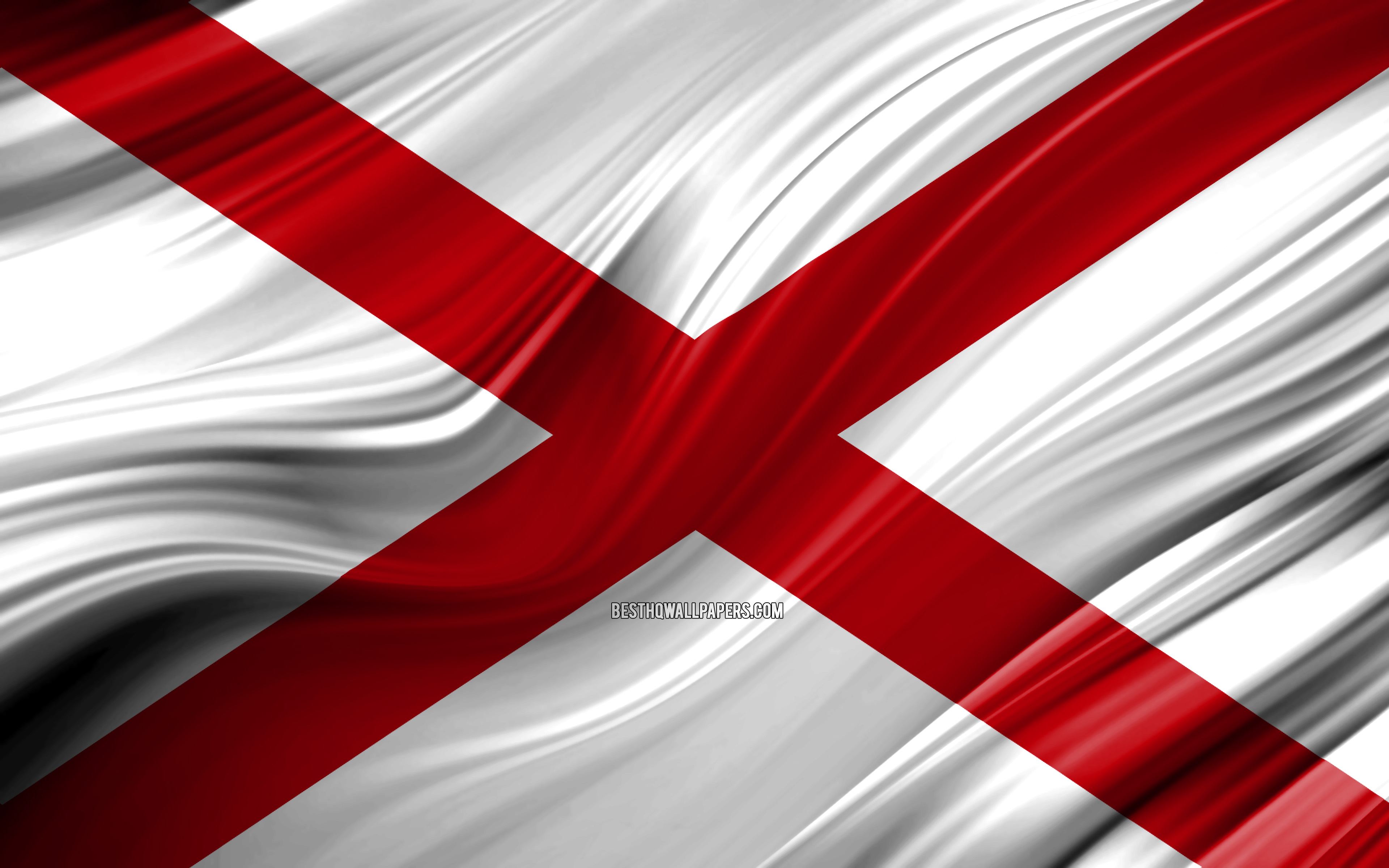 Download Wallpapers 4k Alabama Flag American States 3d Waves Usa Flag Of Alabama United 5414