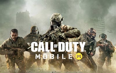 Call of Duty M&#243;vel, 2019, materiais promocionais, cartaz, novos jogos on-line, Call of Duty