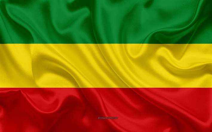 Bandera de la Provincia de Carchi, 4k, de seda, de bandera Ecuatoriana, Provincia del Carchi Provincia, de seda textura, Ecuador, Carchi Provincia de la bandera, de las Provincias de Ecuador