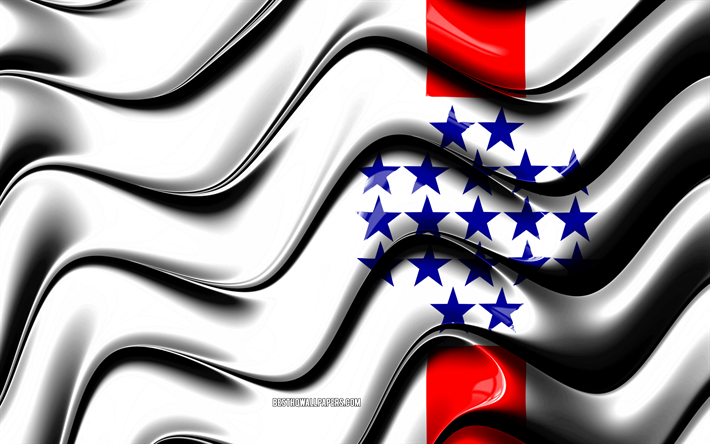 Centrala flagga, 4k, Myndigheterna i Paraguay, administrativa distrikt, Flagga av Centrala, 3D-konst, Central Avdelning, paraguyanska avdelningar, Centrala 3D-flagga, Paraguay, Sydamerika
