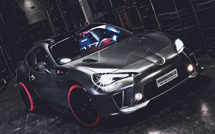 Download Wallpapers Toyota Gt86 Tuning 2019 Cars
