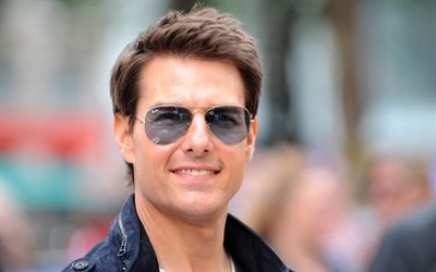 Tom Cruise, 4k, photographie, portrait, visage, acteur Am&#233;ricain