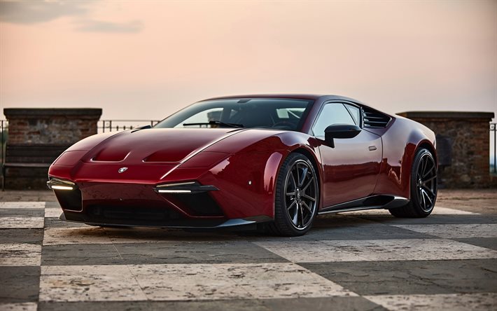 ares design-panther progettouno, 2021, ansicht von vorne, luxus-sport-coupe, der neue supersportwagen, einzigartige autos