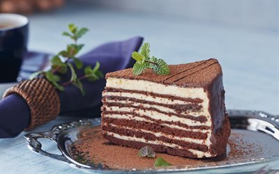 Suklaa kakku, leivonnaisia, kakkuja, juustokakku, j&#228;lkiruoka, makeisia