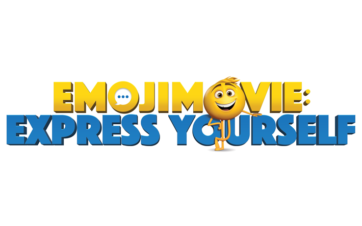 The Emoji Movie, 2017, Express Yourself, 4k, Gene, New cartoons