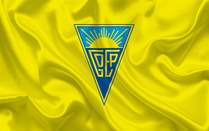 Estoril Praia, club de F&#250;tbol, Estoril, Portugal, emblema, logotipo, portuguesa f&#250;tbol club