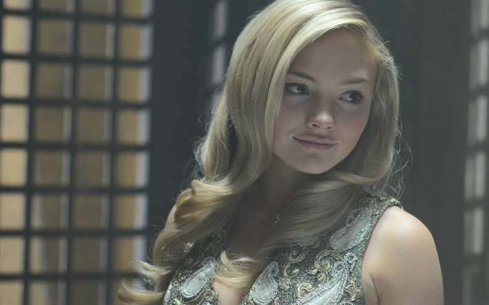 Natalie Alyn Lind, 4k, american actress, Hollywwod, beauty, blonde