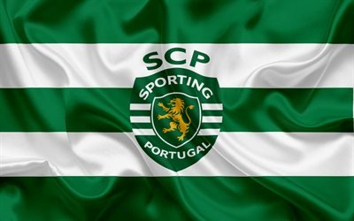Sporting, football club, Lisbon, Portugal, emblem, Sporting logo, Portuguese football club
