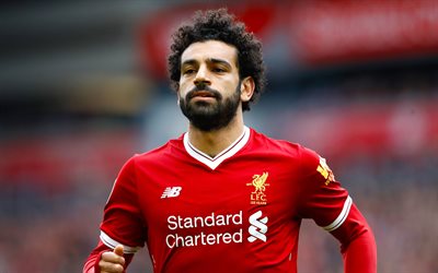Mohamed Salah, 4k, match, Liverpool, LFC, football stars, Premier League, Mo Salah, soccer, football, Liverpool FC, footballers, Salah