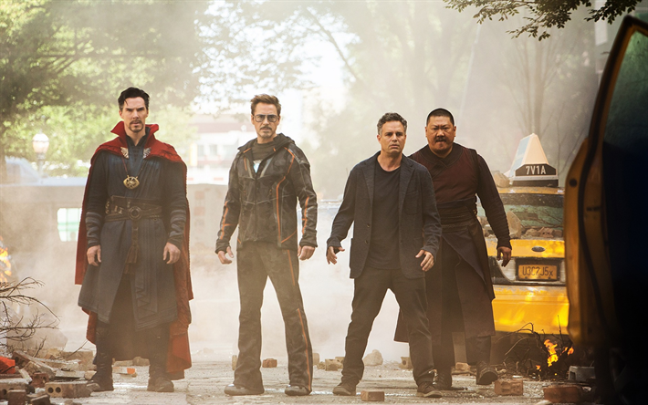 Avengers Infinity War, 2018, Tony Stark, Benedict Cumberbatch, Doctor Strange, Bruce Banner