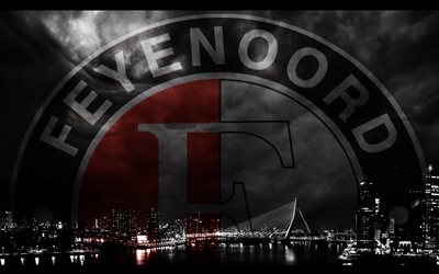 Feyenoord, Rotterdam, Nederl&#228;nderna, fotboll, Feyenoord emblem