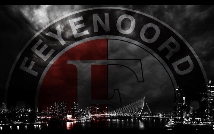El Feyenoord de Rotterdam, pa&#237;ses Bajos, el f&#250;tbol, el emblema del Club