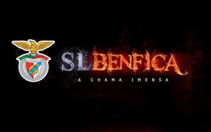 Le SL Benfica, le Soccer, le Portugal, l&#39;embl&#232;me de Benfica, &#224; droite