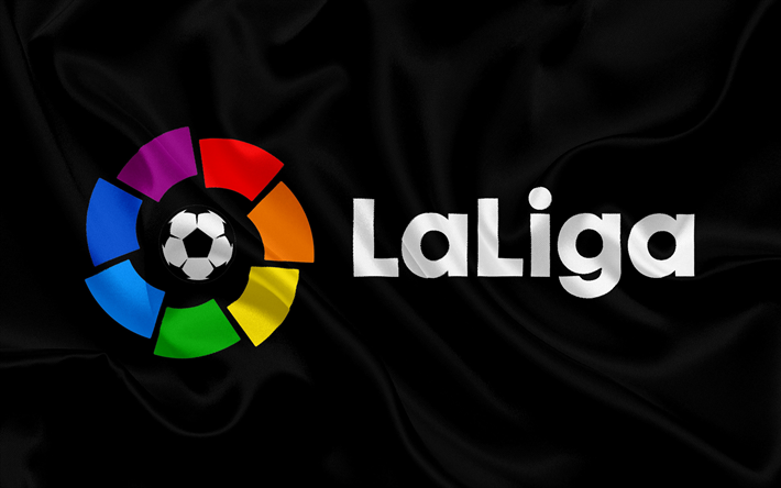 La Liga, Spain, emblem, La Liga logo, Spanish Football Championships, football