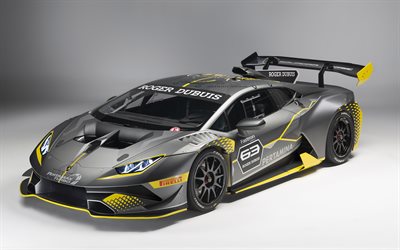 Lamborghini Huracan, 2018, Super Trofeo Evo, racing car, supercars, tuning Huracan, Lamborghini