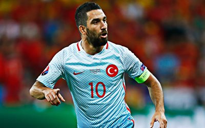 Land Turan, Turkiska fotbollsspelare, portr&#228;tt, Turkiet fotboll, kapten, fotbollsmatch