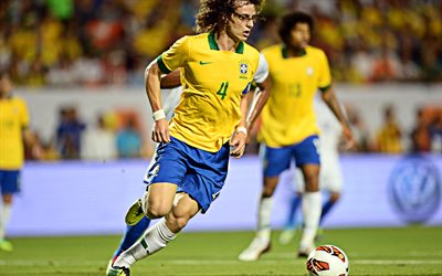 David Luiz, Brasiliens herrlandslag i fotboll, Brasiliansk fotbollsspelare, fotbollsmatch, David Luiz Moreira Marinho