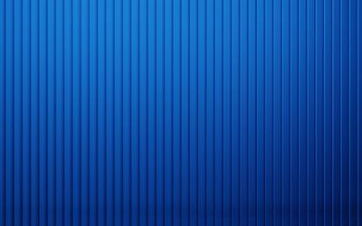 垂直の青い線のテクスチャ, メタリックブルーのテクスチャー, 青いエッジ テクスチャ, 青い金属の背景, 行の背景