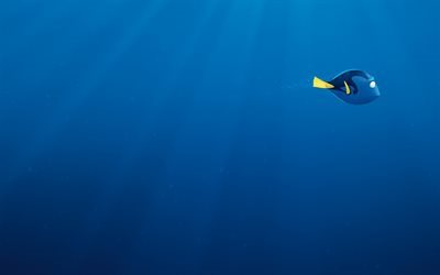見Dory, 2016年, 医魚, 3D魚, 水中世界