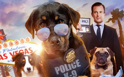 Pr&#233;senter des Chiens, chien de police, 2018 film, com&#233;die