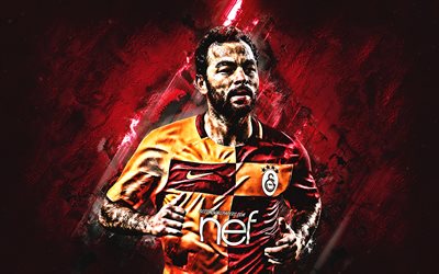 Selcuk Inan, purple stone, Galatasaray FC, soccer, Turkish Super Lig, turkish footballer, Inan, footaball, neon lights, Turkey
