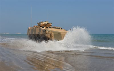 FNSS Pars III, 8x8, Turkish multipurpose armored vehicle, combat vehicle on the coast, FNSS Pars, Armoured combat vehicle