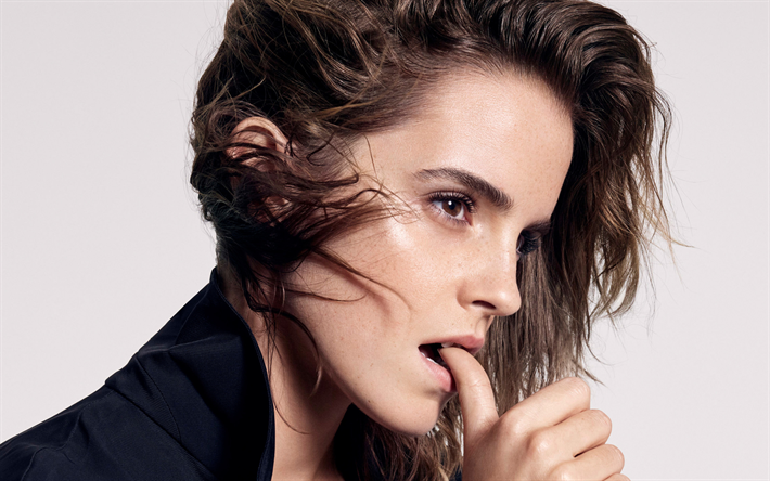 Emma Watson, de Hollywood, 2017, Elle, la actriz estadounidense, de la belleza