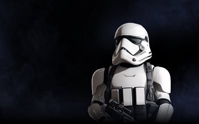 4k, Star Wars Battlefront 2, 2017 juegos, Stormtrooper de Star Wars Battlefront II