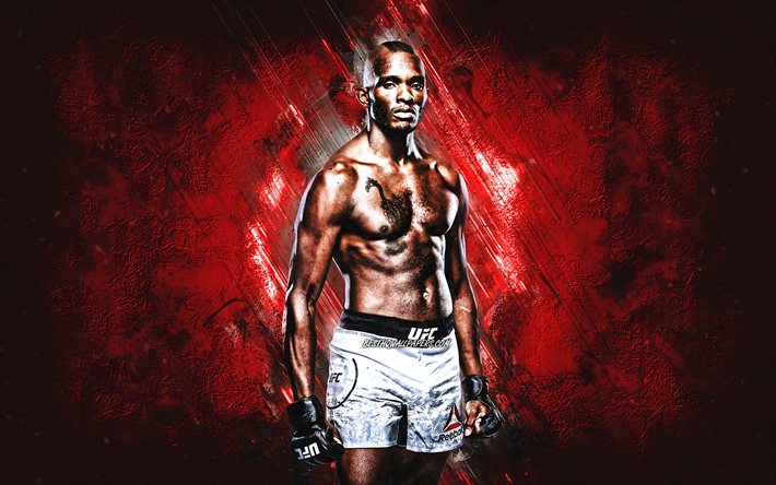 Khama Worthy, MMA, UFC, combattant am&#233;ricain, fond de pierre rouge, Ultimate Fighting Championship