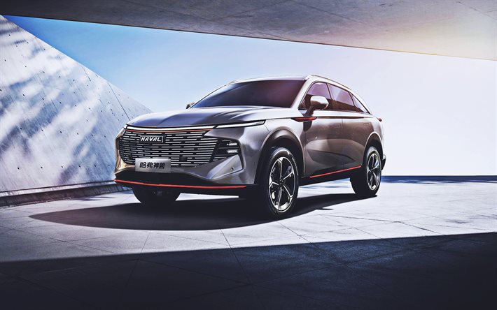 Haval XY, studio, 2021 autot, luksusautot, kiinalaiset autot, maastoautot, 2021 Haval XY, Haval