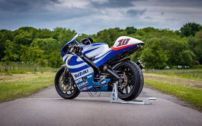 Suzuki RGV 500, 4k, 2018 v&#233;los, sportsbikes, japonais de motos, Suzuki