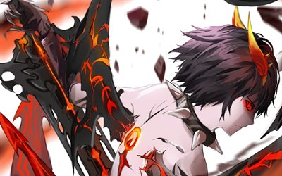 Dark Avenger, manga, arte, personajes de anime, Dragon Nest