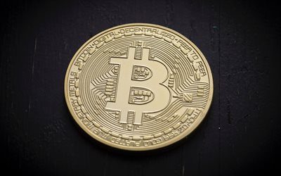 bitcoin, crypto valuutta, kultaraha, bitcoin-symboli, symboli