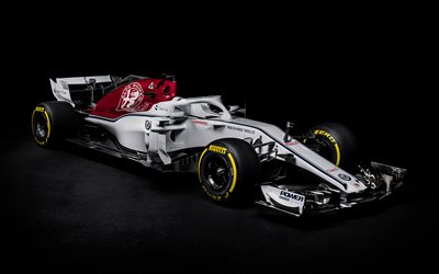 Ren C37, 2018, framifr&#229;n, nya f&#246;rsvar, race bilar 2018, cockpit skydd, F1, Formel 1, Sauber F1 Team