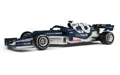 2021, AlphaTauri AT02, Formula 1 car, F1 cars 2021, racing cars, F1, Formula 1, Scuderia AlphaTauri