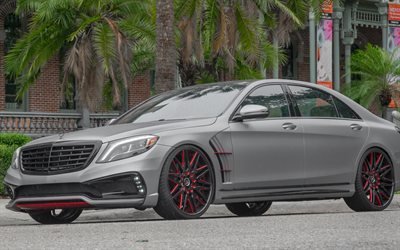 Mercedes-Benz S550, W222, Amani Forged, tuning, S550, luxury cars, Mercedes