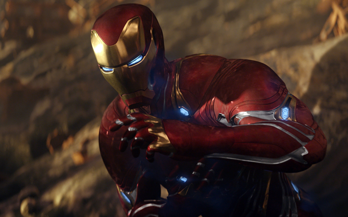 Avengers infinity war, iron man, arte, personaggi, Supereroe