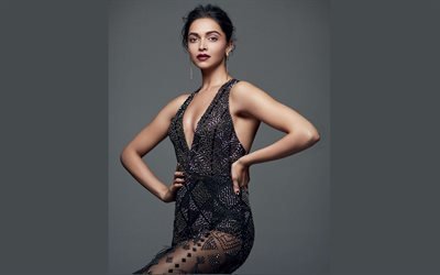 Deepika Padukone, 4k, ボリウッド, インド女優, 美, 驚
