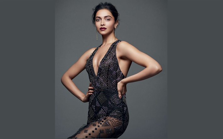 Deepika Padukone, 4k, Bollywood, attrice indiana, di bellezza, servizio fotografico