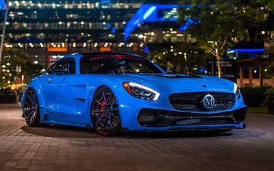 Mansory Mercedes-AMG GT, 2018 cars, supercars, Mercedes-AMG GT, Mansory, tuning, Mercedes