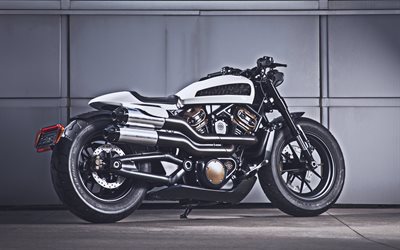 A Harley-Davidson 2A Prot&#243;tipo, 4k, sbk, 2020 motos, vista lateral, americana de motocicletas, A Harley-Davidson
