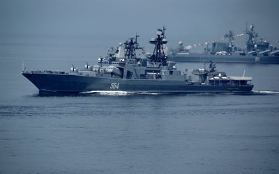 Admiral Tributs, Russian destroyer, 783 Yard number, Project 1155, Large Anti-Submarine Ship, Russian Navy, Russian warship, Vladivostok, Udaloy-class destroyer
