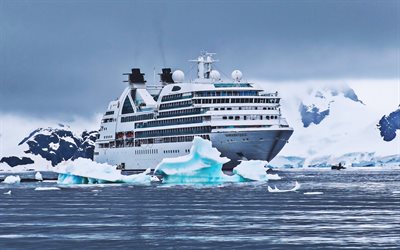 Seabourn Quest, glaciares, HDR, cruceros, MV Seabourn Quest, Seabourn Cruise Line