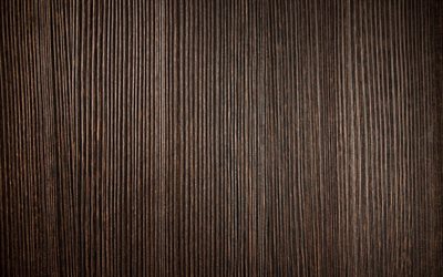 puinen pystysuora tekstuuri, makro, ruskea puinen taustalla, puinen taustat, pystysuora puinen malli, ruskea taustat