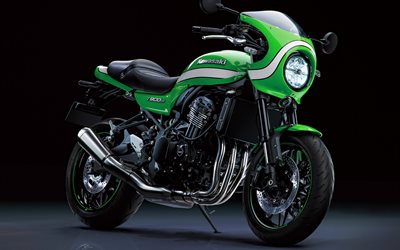 4k, Kawasaki Z900RS Cafe, studio, 2020 bikes, superbikes, 2020 Kawasaki Z900RS Cafe, japanese motorcycles, Kawasaki
