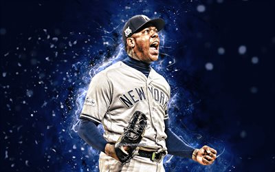 Download wallpapers Aroldis Chapman, 4k, MLB, New York Yankees, pitcher