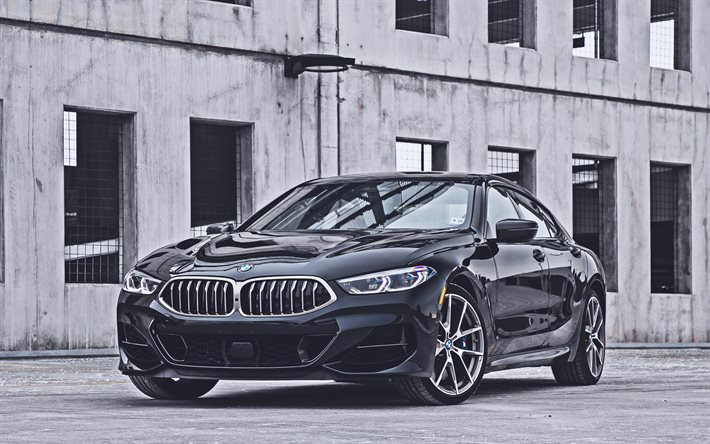 4k, BMW M850i Gran Coupe, street, G16, 2020-autot, luksusautojen, 2020 BMW 8-sarja Gran Coupe, saksan autoja, BMW