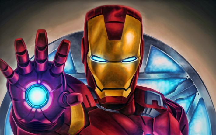 IronMan, arte digital, de DC Comics, Iron Man, los superh&#233;roes, fan art