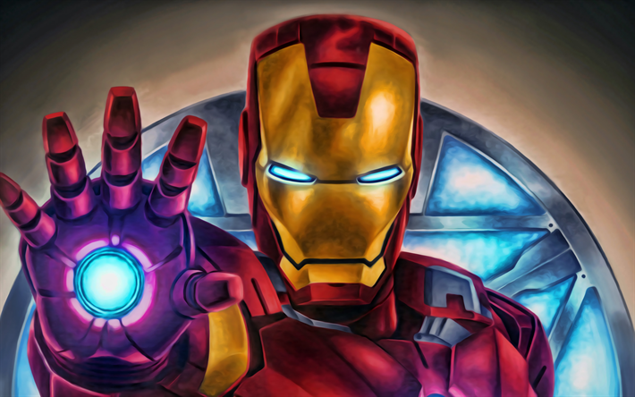 ironman, digitale kunst, dc comics, iron man, superhelden, fan-kunst